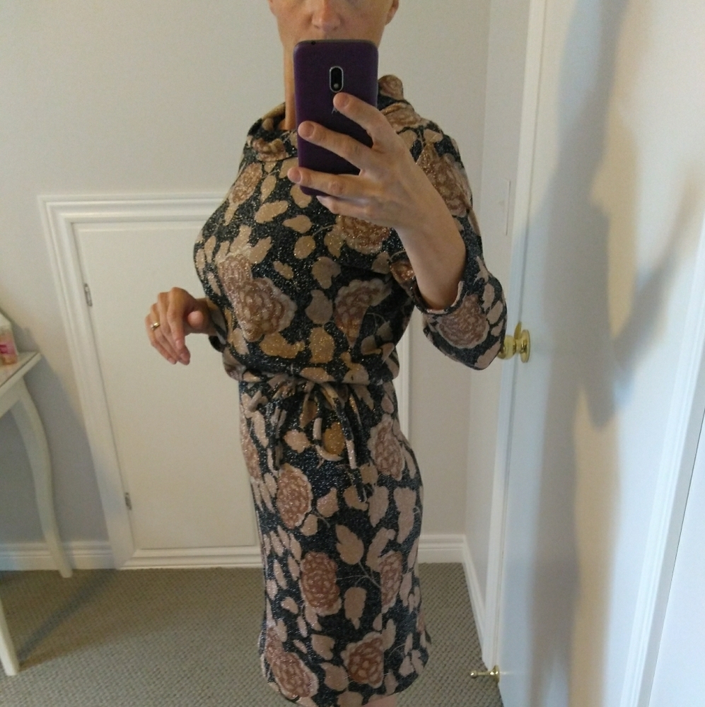 Vintage 1960s Jeanne Lanvin cocktail dress